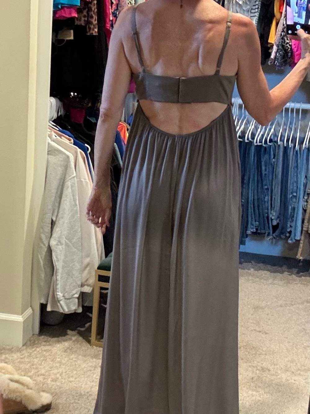 BCBGMaxAzria Brown Maxi Dress - Picture 6 of 6
